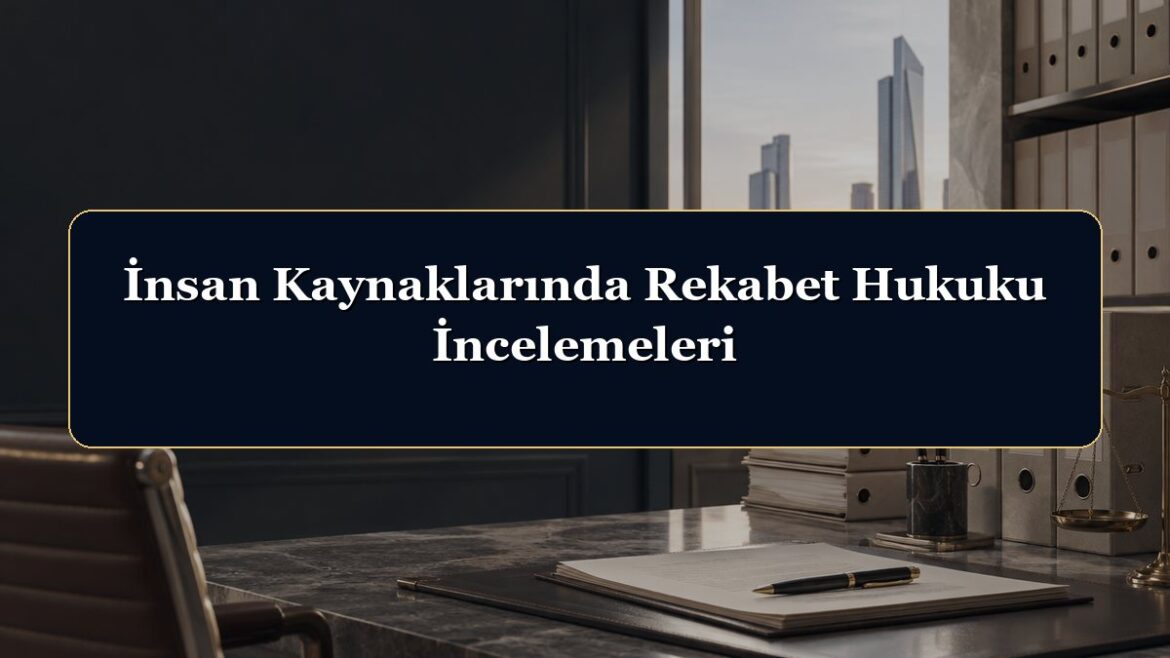 İnsan Kaynaklarında Rekabet Hukuku İncelemeleri