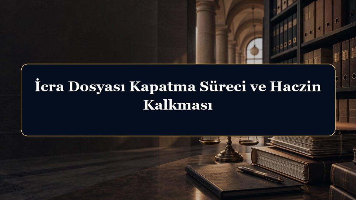 İcra Dosyası Kapatma Süreci ve Haczin Kalkması