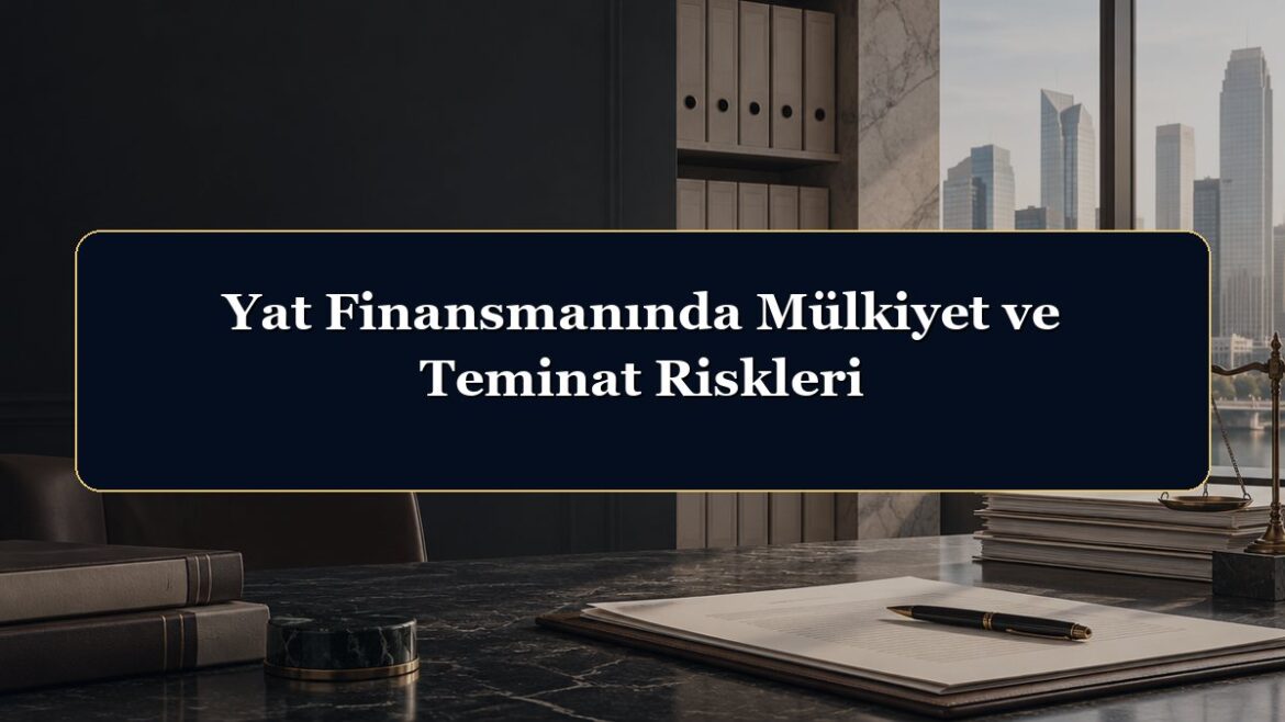 Yat Finansmanında Mülkiyet ve Teminat Riskleri