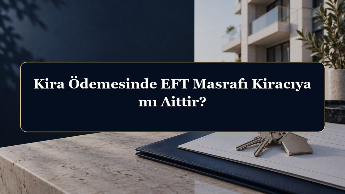 Kira Ödemesinde EFT Masrafı Kiracıya mı Aittir?