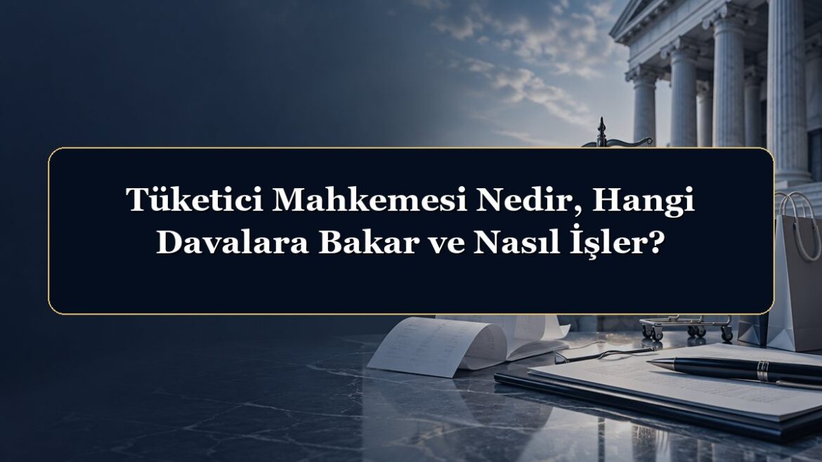 Tüketici Mahkemesi Nedir, Hangi Davalara Bakar ve Nasıl İşler?