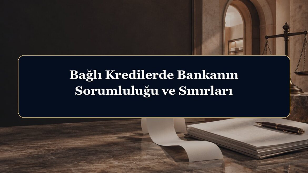 Bağlı Kredilerde Bankanın Sorumluluğu ve Sınırları