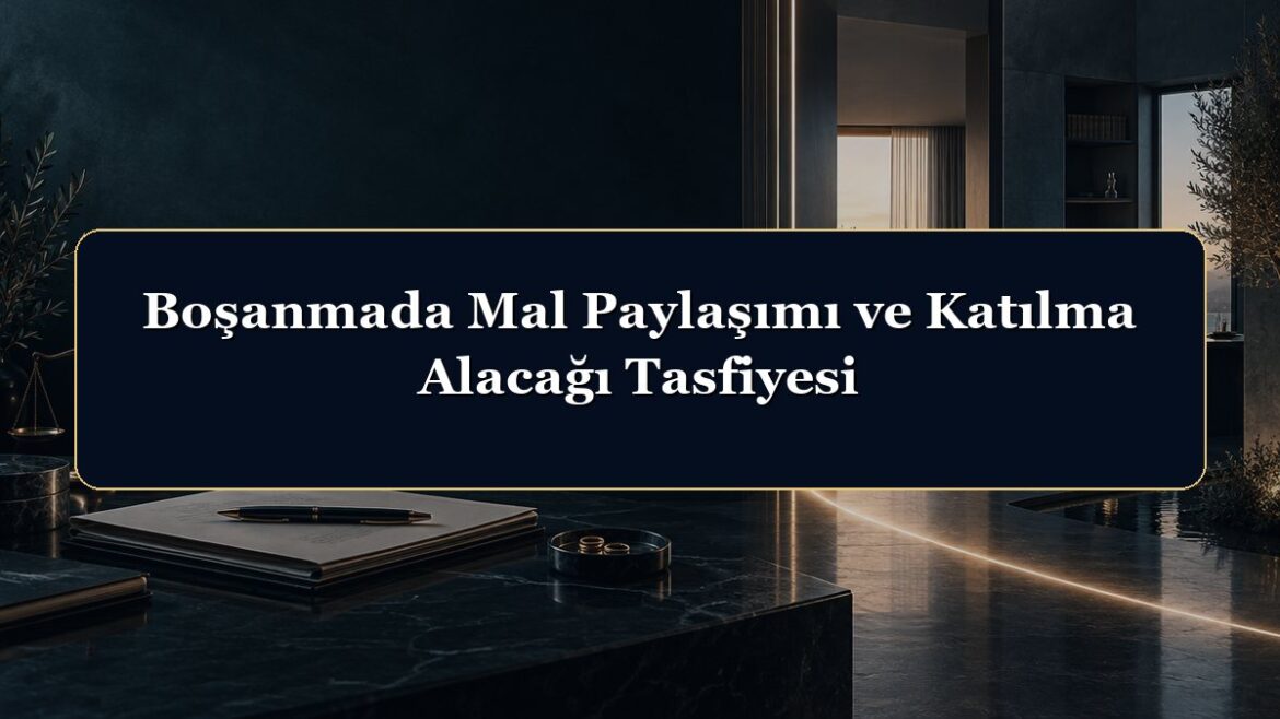 Boşanmada Mal Paylaşımı ve Katılma Alacağı Tasfiyesi