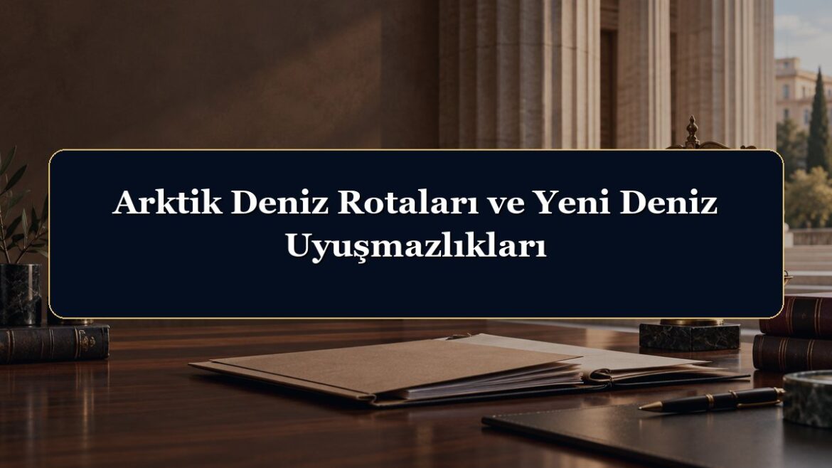 Arktik Deniz Rotaları ve Yeni Deniz Uyuşmazlıkları