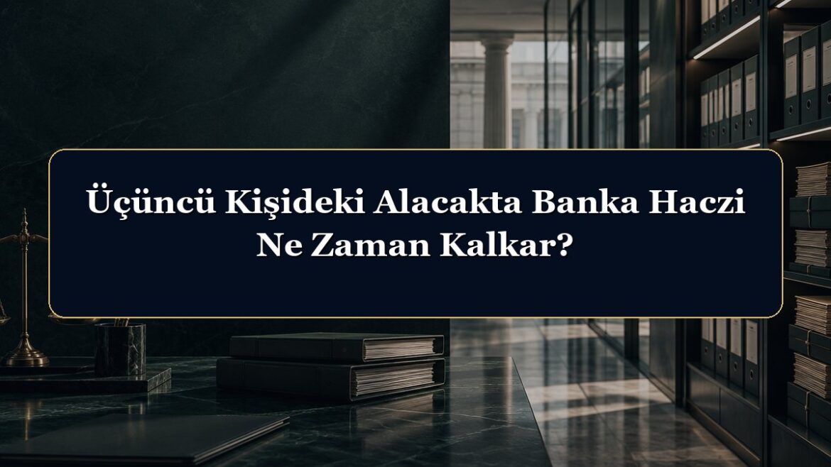 Üçüncü Kişideki Alacakta Banka Haczi Ne Zaman Kalkar?
