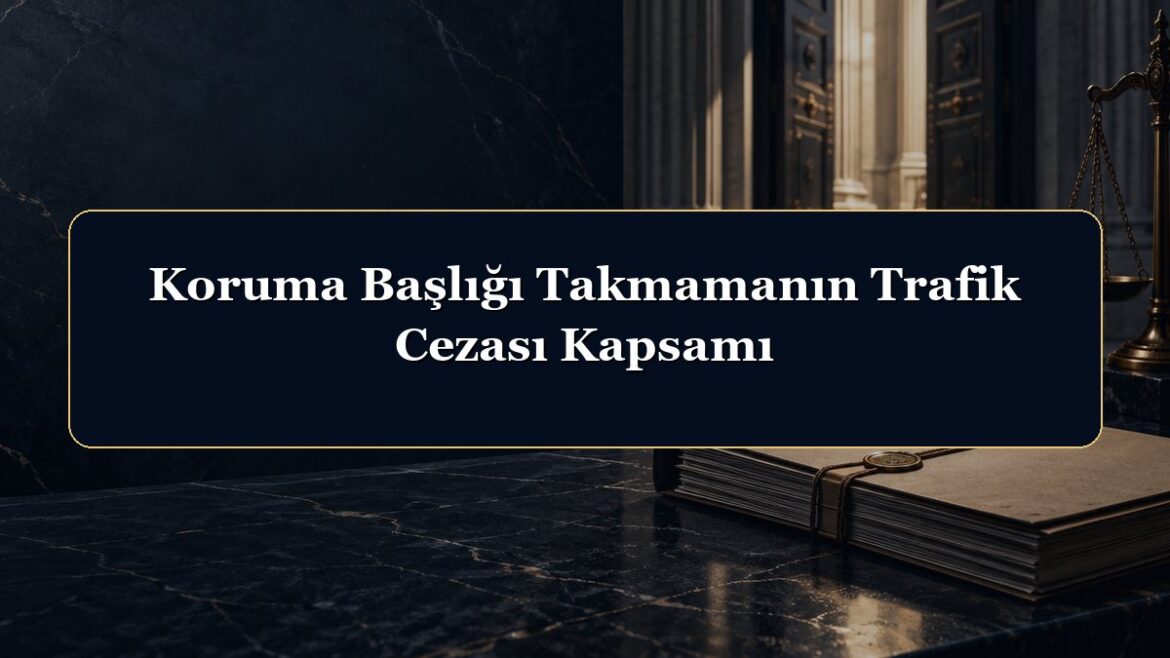 Koruma Başlığı Takmamanın Trafik Cezası Kapsamı