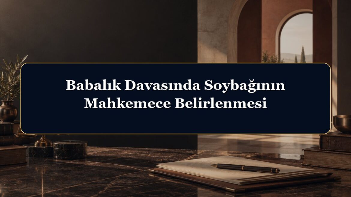 Babalık Davasında Soybağının Mahkemece Belirlenmesi