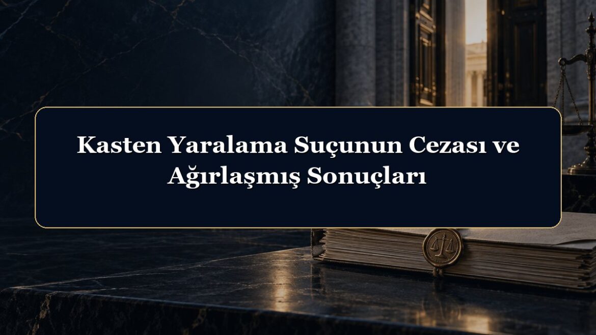Kasten Yaralama Suçunun Cezası ve Ağırlaşmış Sonuçları