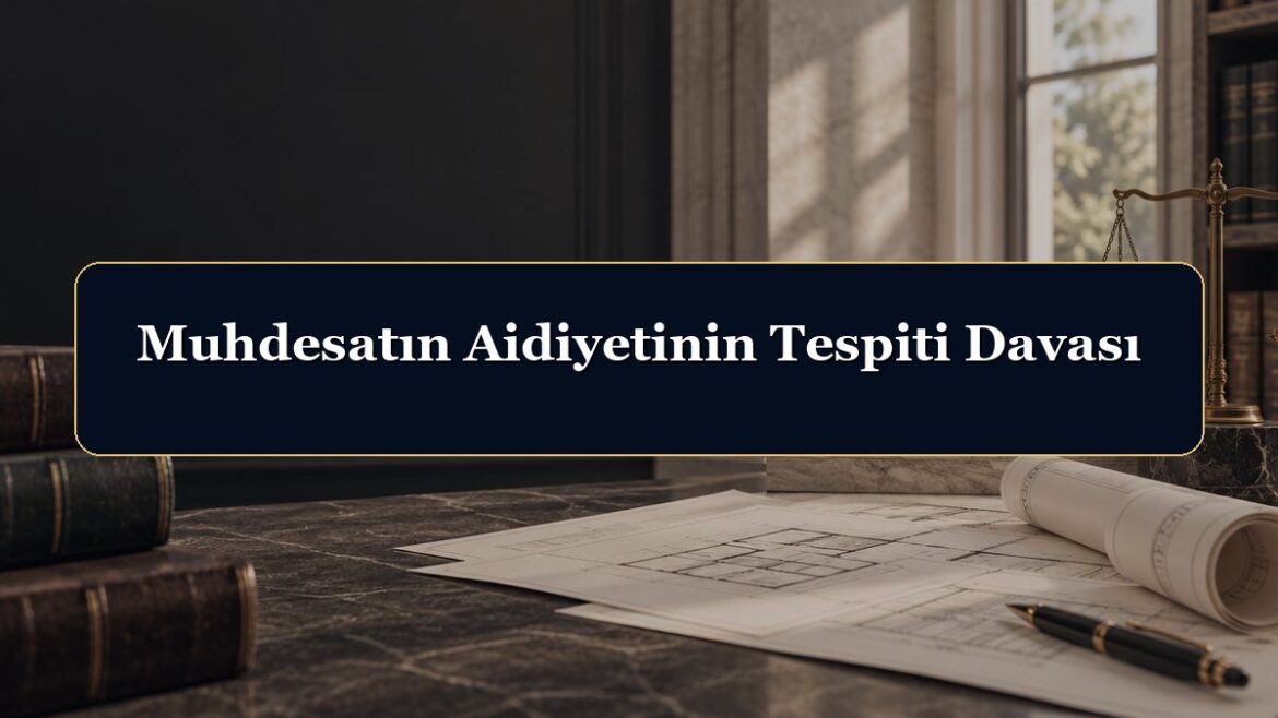 Muhdesatın Aidiyetinin Tespiti Davası