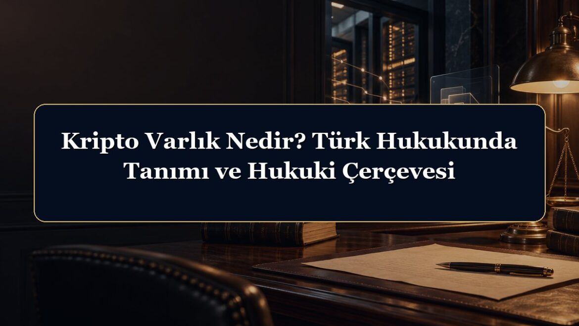 Kripto Varlık Nedir? Türk Hukukunda Tanımı ve Hukuki Çerçevesi