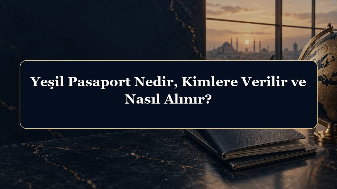 Yeşil Pasaport Nedir, Kimlere Verilir ve Nasıl Alınır?