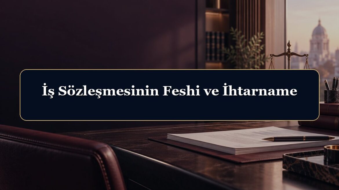İş Sözleşmesinin Feshi ve İhtarname