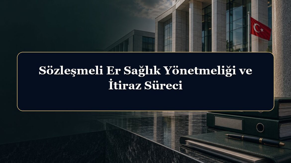 Sözleşmeli Er Sağlık Yönetmeliği ve İtiraz Süreci