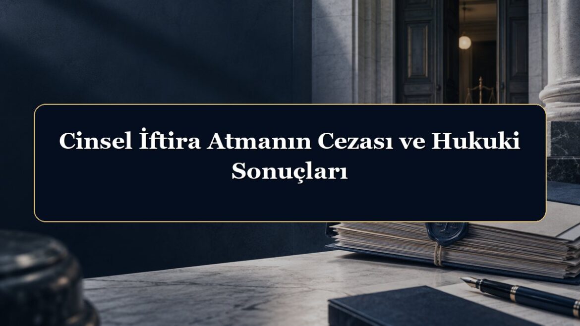 Cinsel İftira Atmanın Cezası ve Hukuki Sonuçları