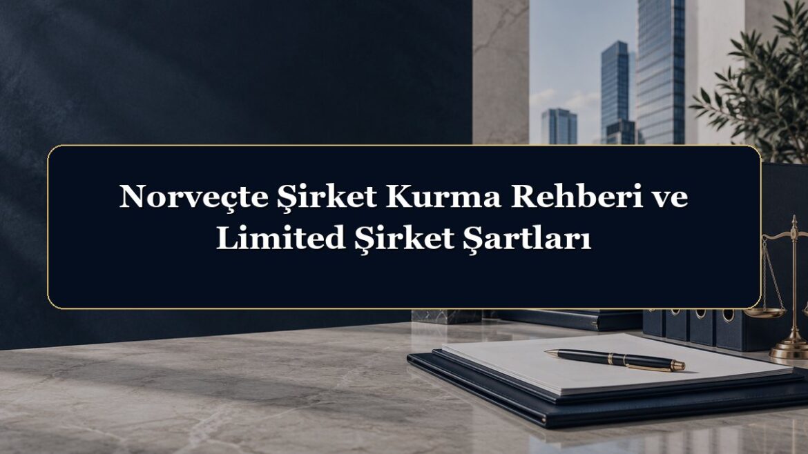 Norveçte Şirket Kurma Rehberi ve Limited Şirket Şartları