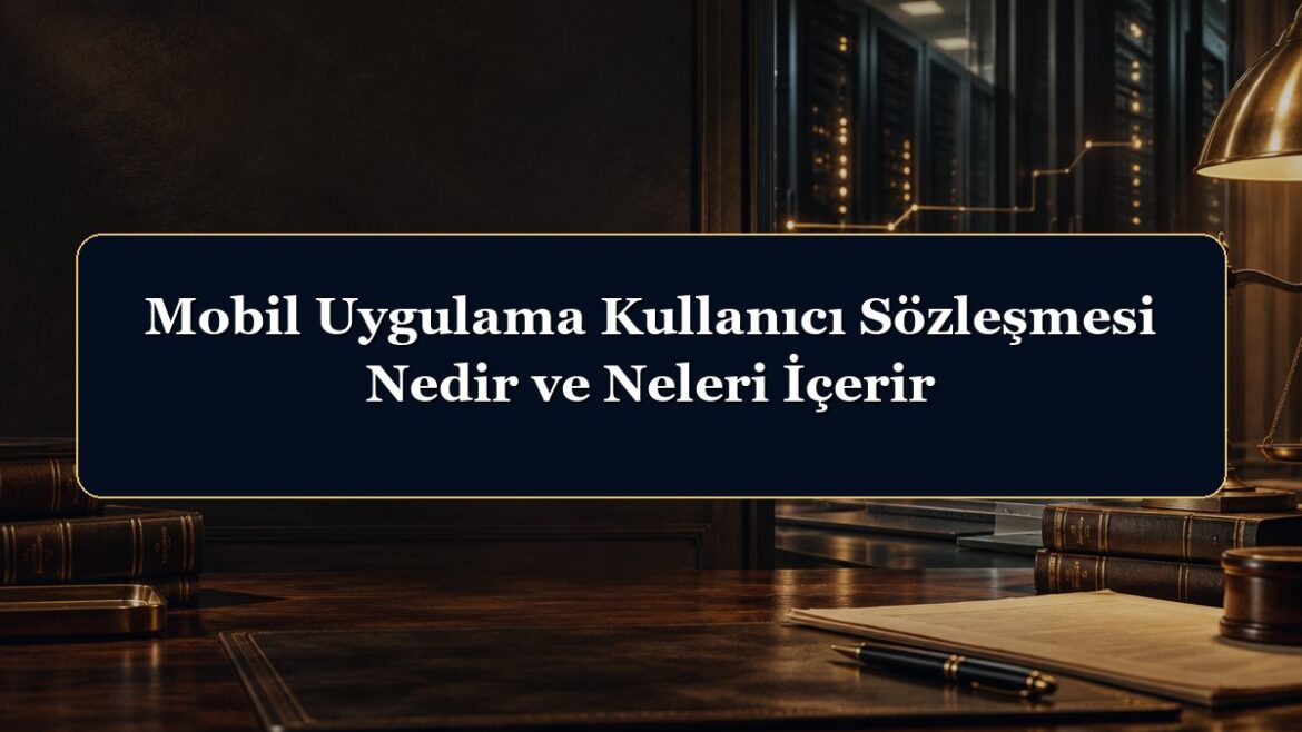 Mobil Uygulama Kullanıcı Sözleşmesi Nedir ve Neleri İçerir