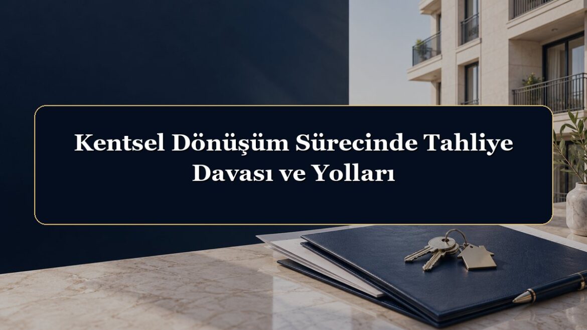 Kentsel Dönüşüm Sürecinde Tahliye Davası ve Yolları