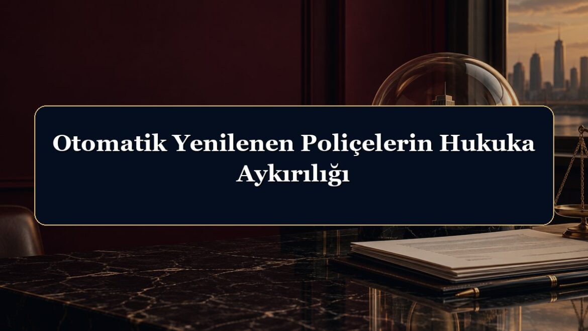 Otomatik Yenilenen Poliçelerin Hukuka Aykırılığı