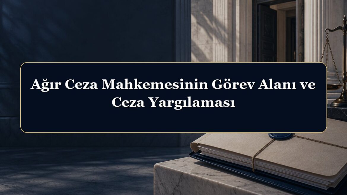 Ağır Ceza Mahkemesinin Görev Alanı ve Ceza Yargılaması