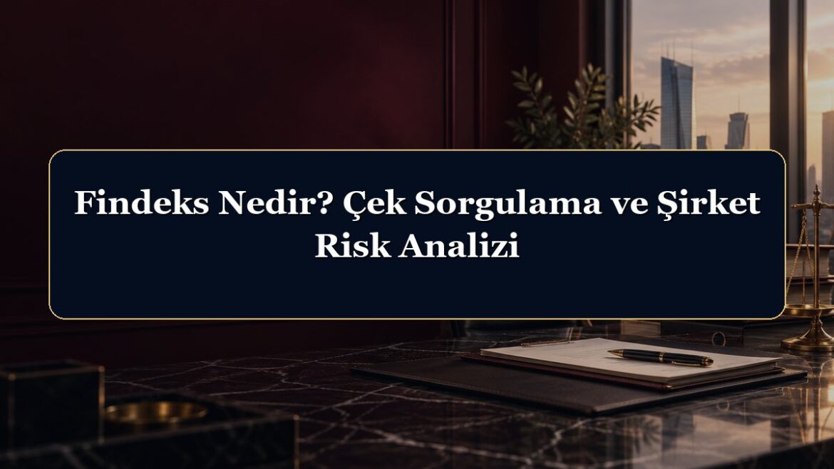Findeks Nedir? Çek Sorgulama ve Şirket Risk Analizi