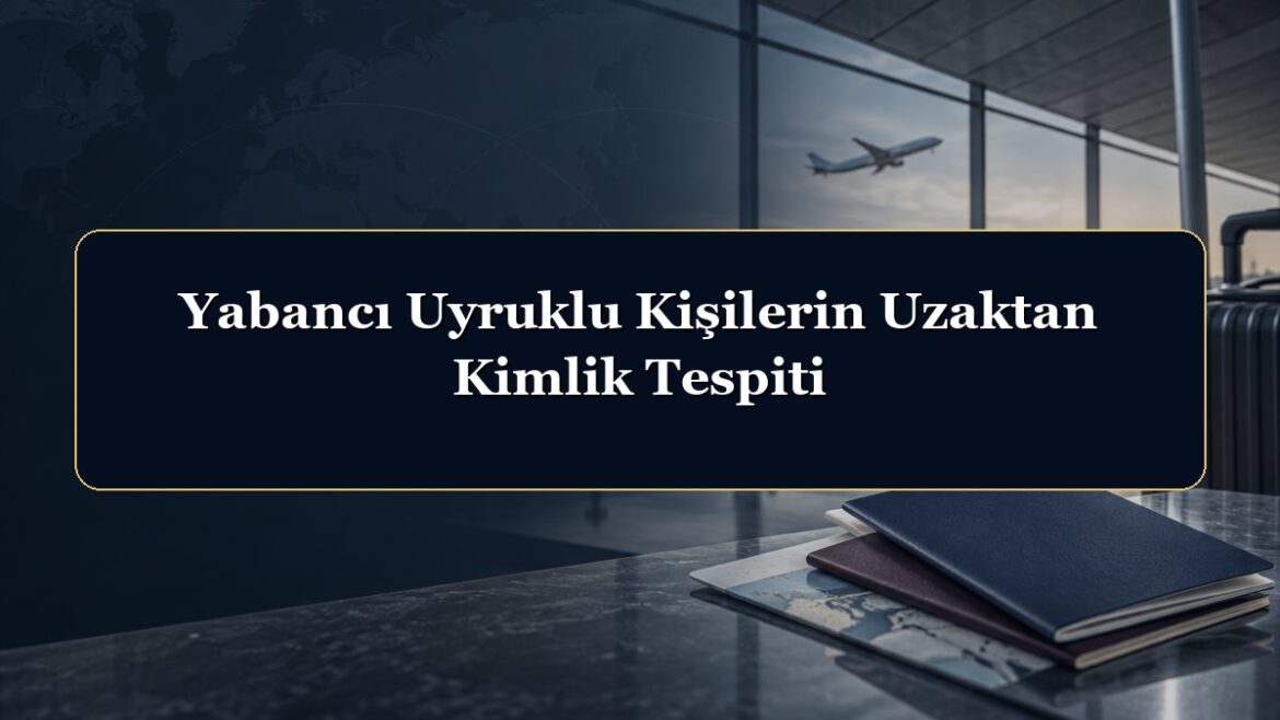 Yabancı Uyruklu Kişilerin Uzaktan Kimlik Tespiti