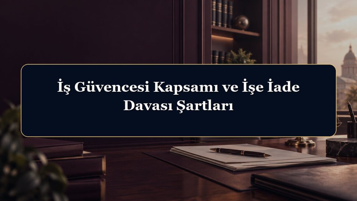 İş Güvencesi Kapsamı ve İşe İade Davası Şartları