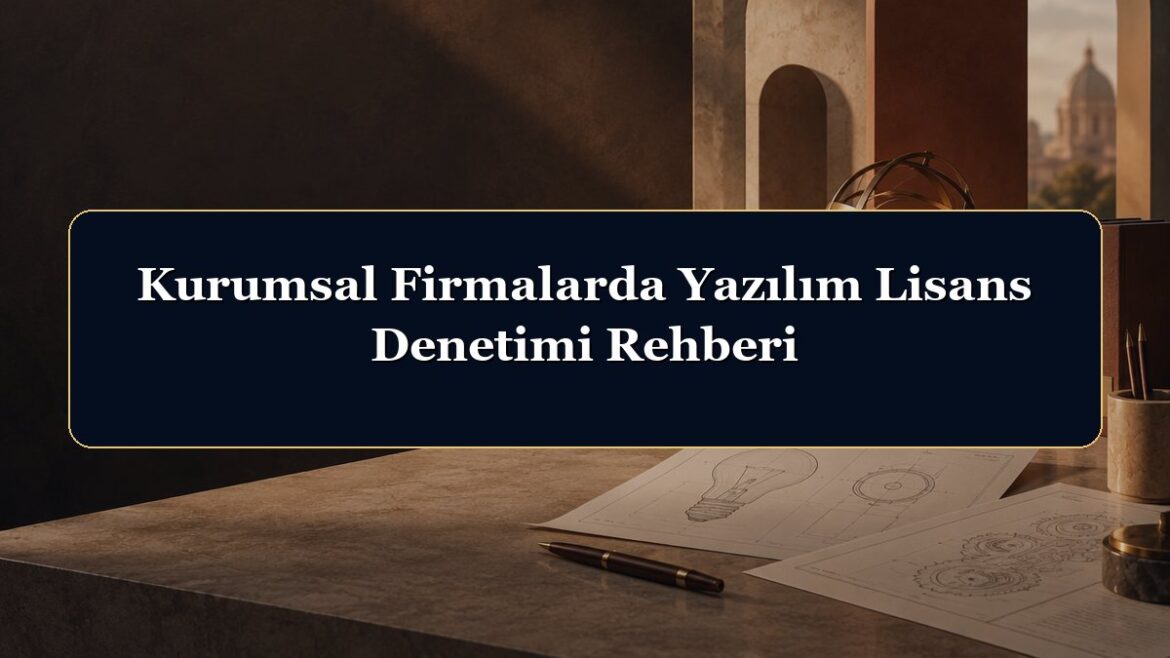 Kurumsal Firmalarda Yazılım Lisans Denetimi Rehberi
