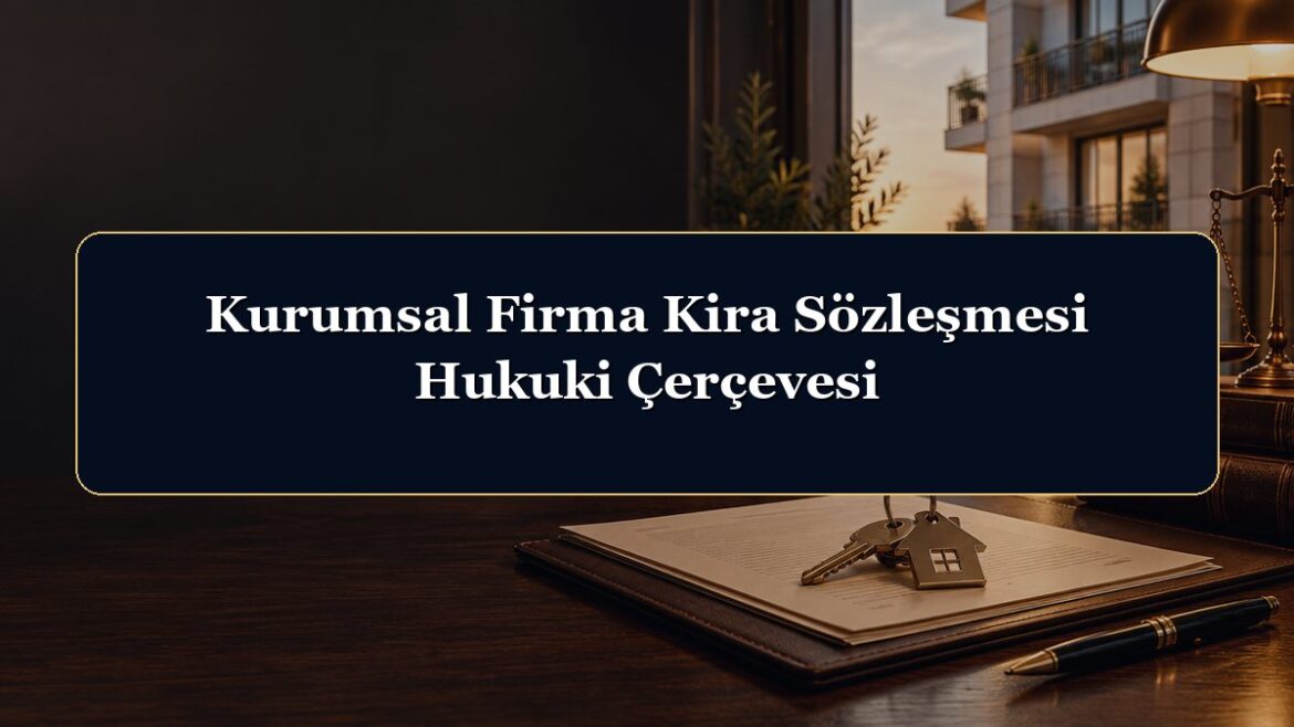Kurumsal Firma Kira Sözleşmesi Hukuki Çerçevesi