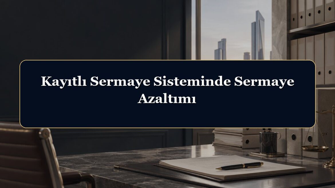 Kayıtlı Sermaye Sisteminde Sermaye Azaltımı