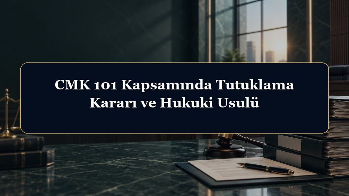 CMK 101 Kapsamında Tutuklama Kararı ve Hukuki Usulü