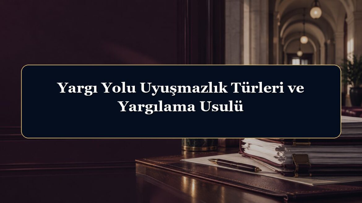 Yargı Yolu Uyuşmazlık Türleri ve Yargılama Usulü