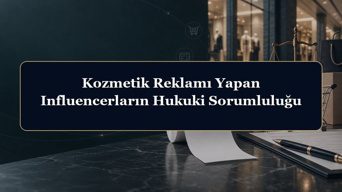Kozmetik Reklamı Yapan Influencerların Hukuki Sorumluluğu