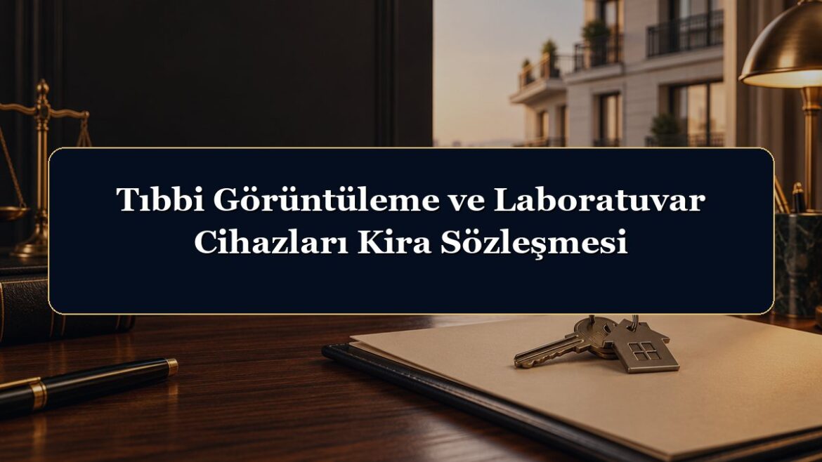 Tıbbi Görüntüleme ve Laboratuvar Cihazları Kira Sözleşmesi