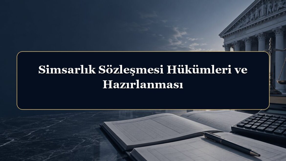 Simsarlık Sözleşmesi Hükümleri ve Hazırlanması