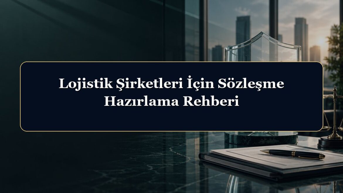 Lojistik Şirketleri İçin Sözleşme Hazırlama Rehberi