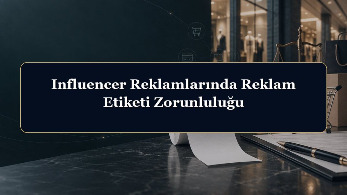 Influencer Reklamlarında Reklam Etiketi Zorunluluğu