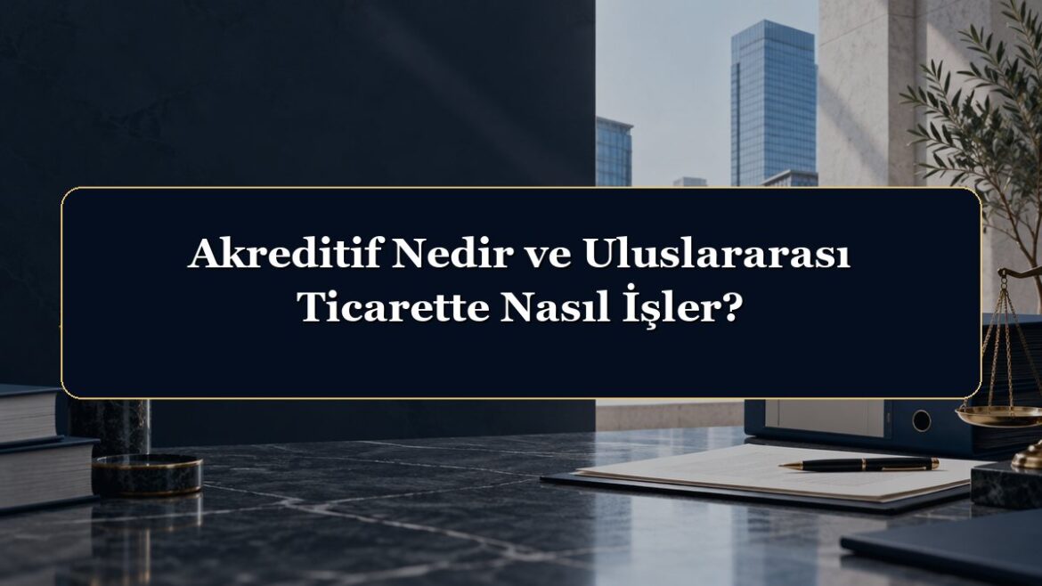 Akreditif Nedir ve Uluslararası Ticarette Nasıl İşler?