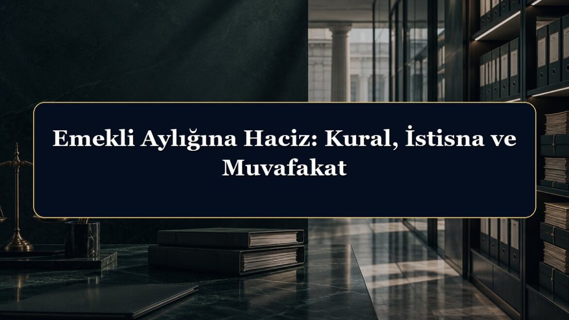 Emekli Aylığına Haciz: Kural, İstisna ve Muvafakat