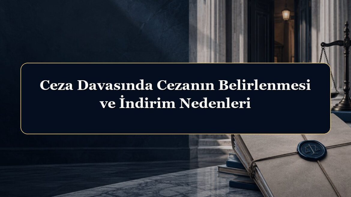 Ceza Davasında Cezanın Belirlenmesi ve İndirim Nedenleri