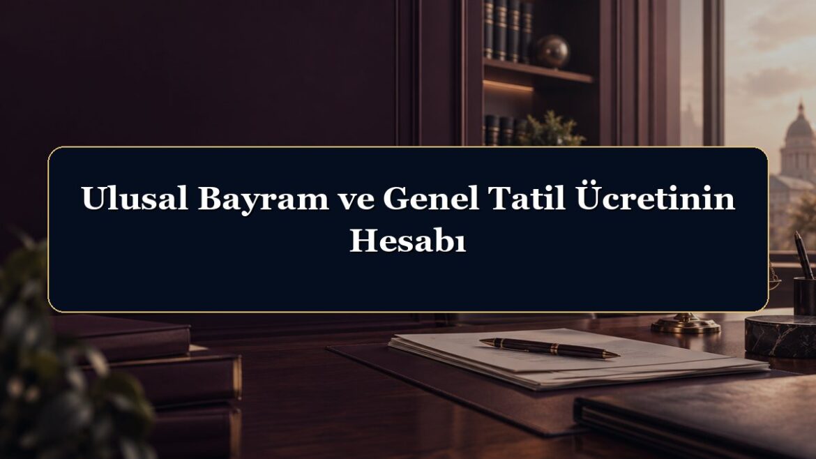 Ulusal Bayram ve Genel Tatil Ücretinin Hesabı