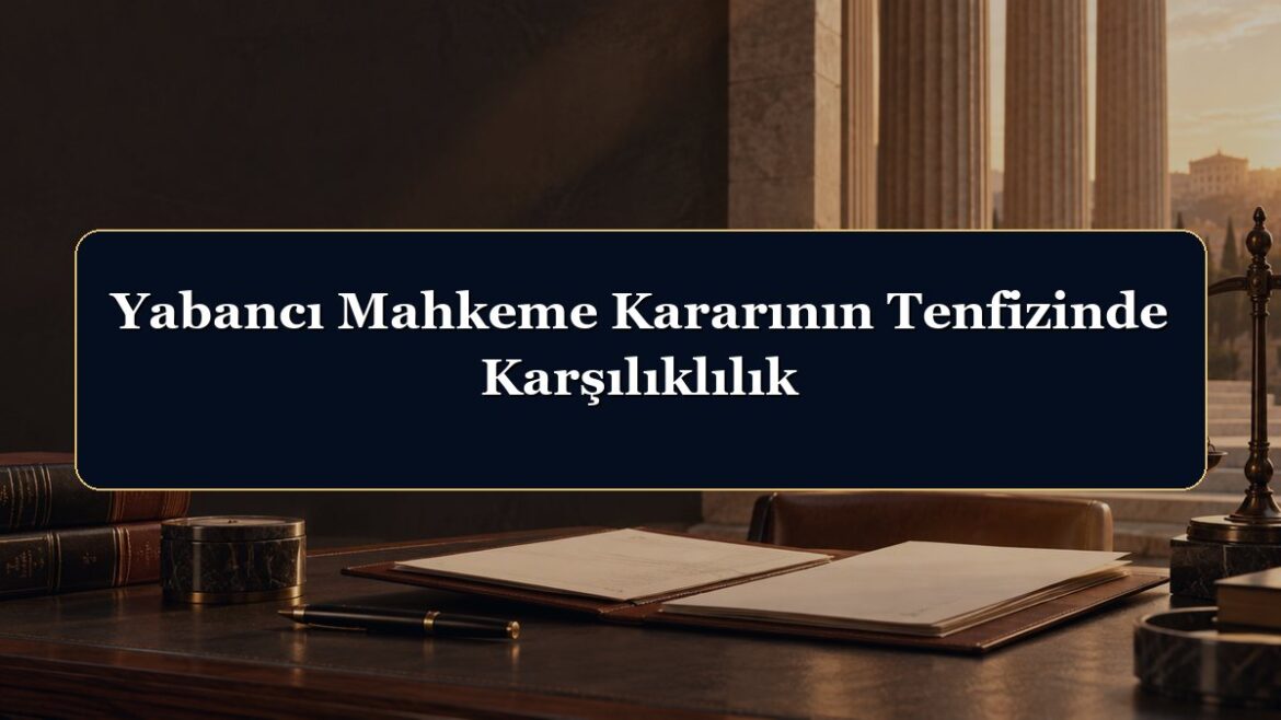 Yabancı Mahkeme Kararının Tenfizinde Karşılıklılık