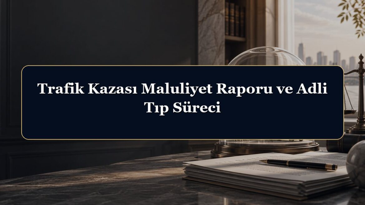 Trafik Kazası Maluliyet Raporu ve Adli Tıp Süreci