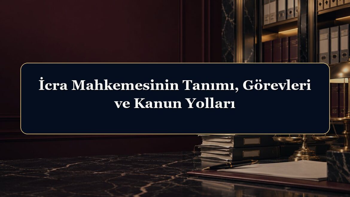 İcra Mahkemesinin Tanımı, Görevleri ve Kanun Yolları