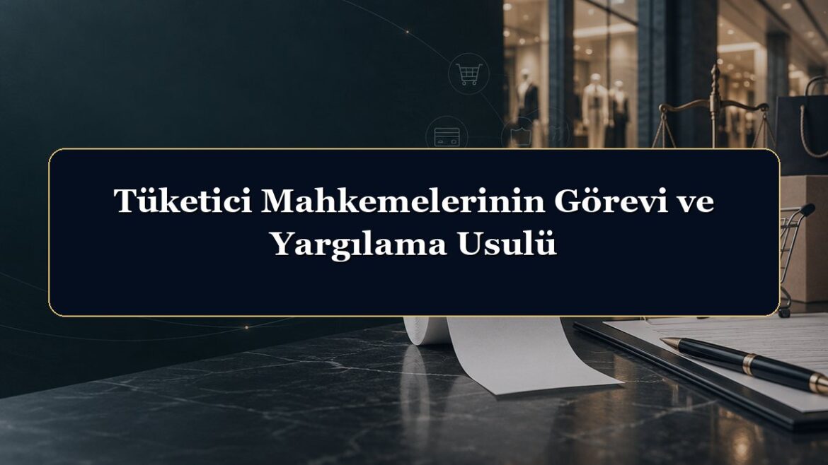 Tüketici Mahkemelerinin Görevi ve Yargılama Usulü