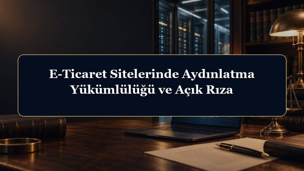 E-Ticaret Sitelerinde Aydınlatma Yükümlülüğü ve Açık Rıza