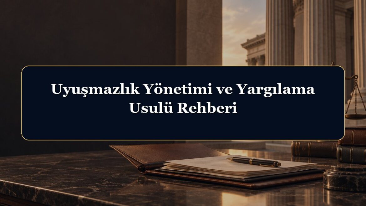 Uyuşmazlık Yönetimi ve Yargılama Usulü Rehberi