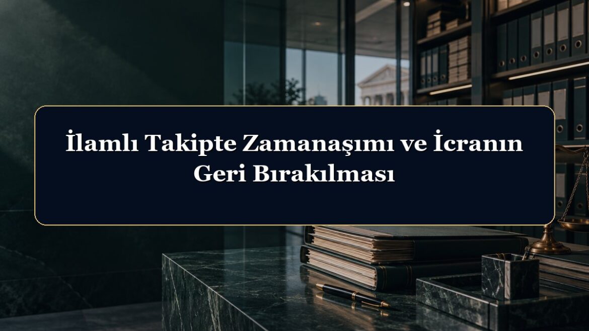 İlamlı Takipte Zamanaşımı ve İcranın Geri Bırakılması