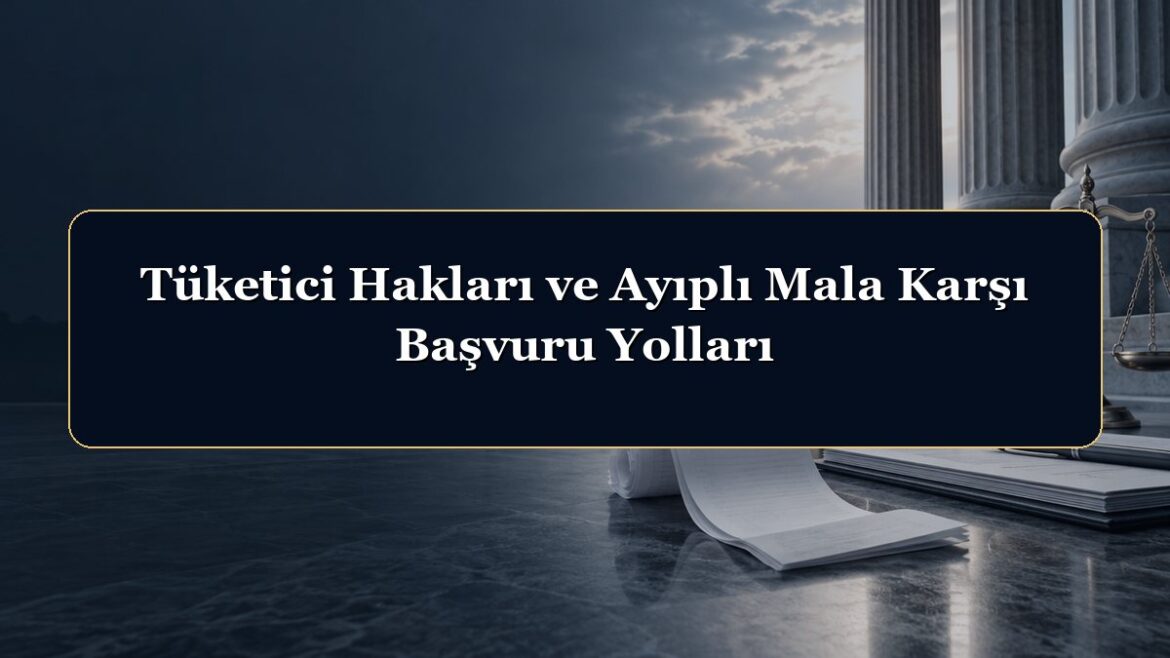 Tüketici Hakları ve Ayıplı Mala Karşı Başvuru Yolları