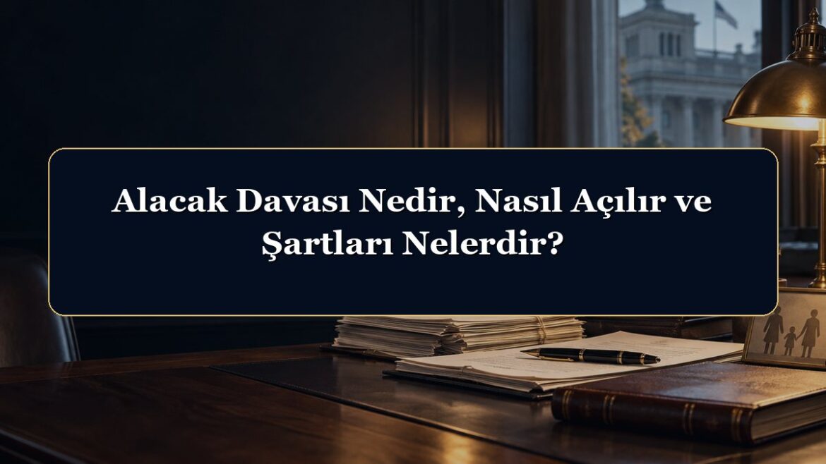 Alacak Davası Nedir, Nasıl Açılır ve Şartları Nelerdir?
