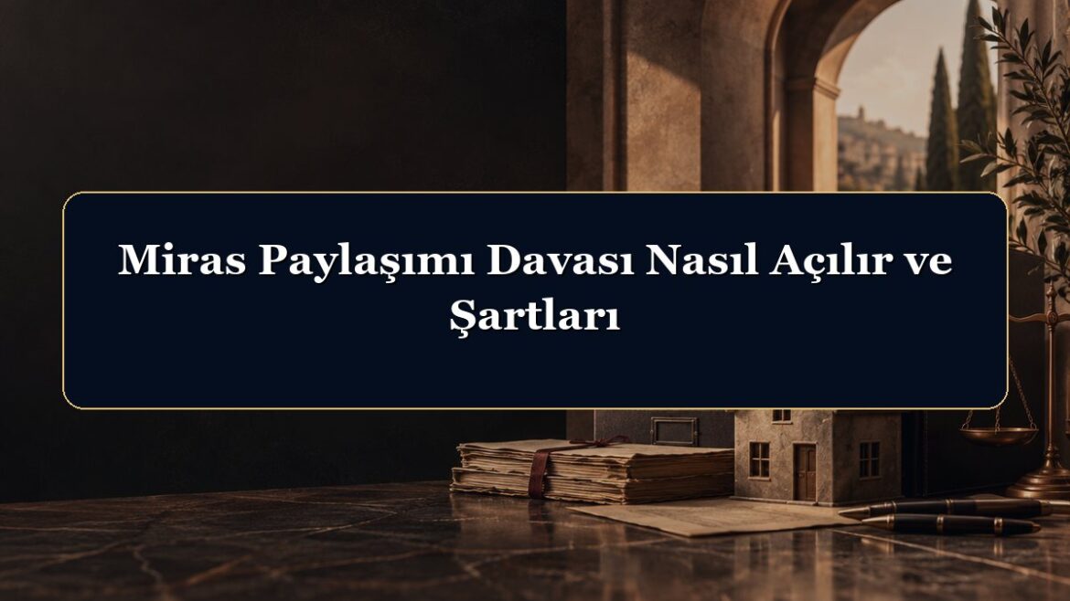 Miras Paylaşımı Davası Nasıl Açılır ve Şartları